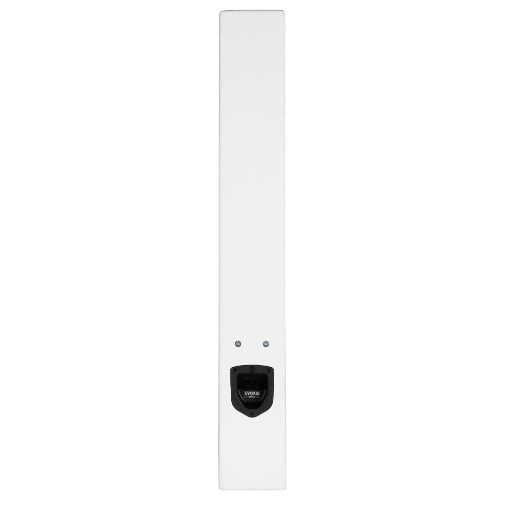 RCF EVOX-12-SYSTEM-W Active 1400W Portable PA System (Baltic Birch), 15" Subwoofer and (8)x4" Top (White)
