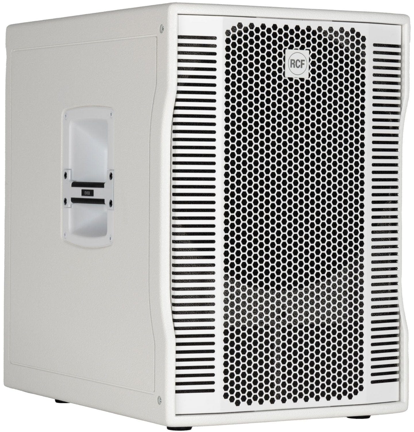 RCF EVOX 12 W Active 2-Way Array Speaker Portable 1400 Watt PA System - White - PSSL ProSound and Stage Lighting