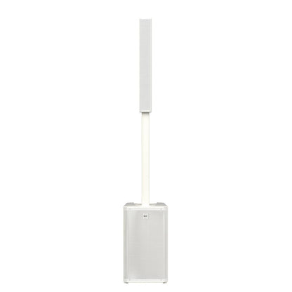 RCF EVOX-J9-W White Active 2100W Portable Three-Way Column Array, INCLUDES: