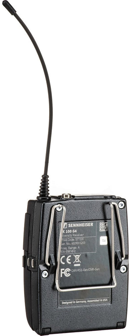 Sennheiser EW 100 G4-ME2/835-S-A Wireless Lavalier / Vocal Combo Set - PSSL ProSound and Stage Lighting