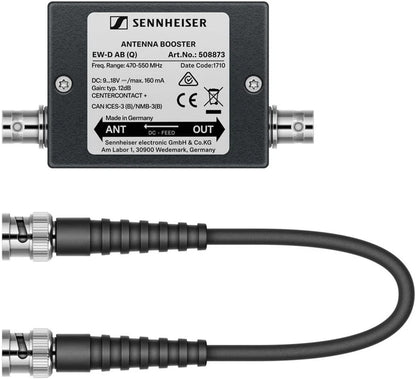 Sennheiser 32-Channel System with Digital Wireless Set, Active Antenna Splitter and Booster