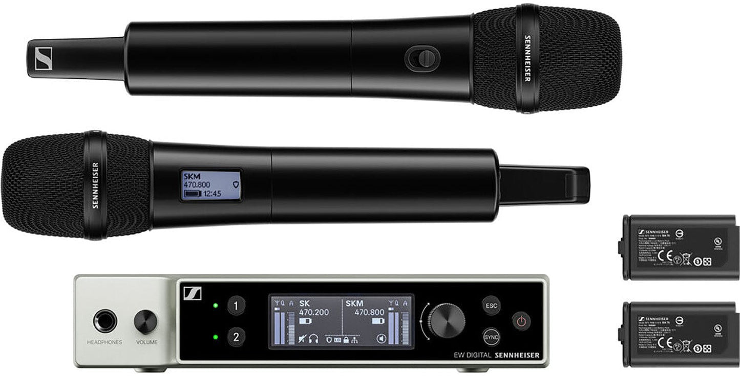 Sennheiser 16-Channel System with Digital Wireless Set, Active Antenna Splitter and Booster