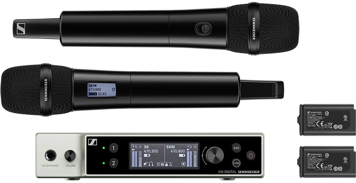 Sennheiser EW-DX 835-S SET (V5-7) Digital Wireless Handheld Set - PSSL ProSound and Stage Lighting