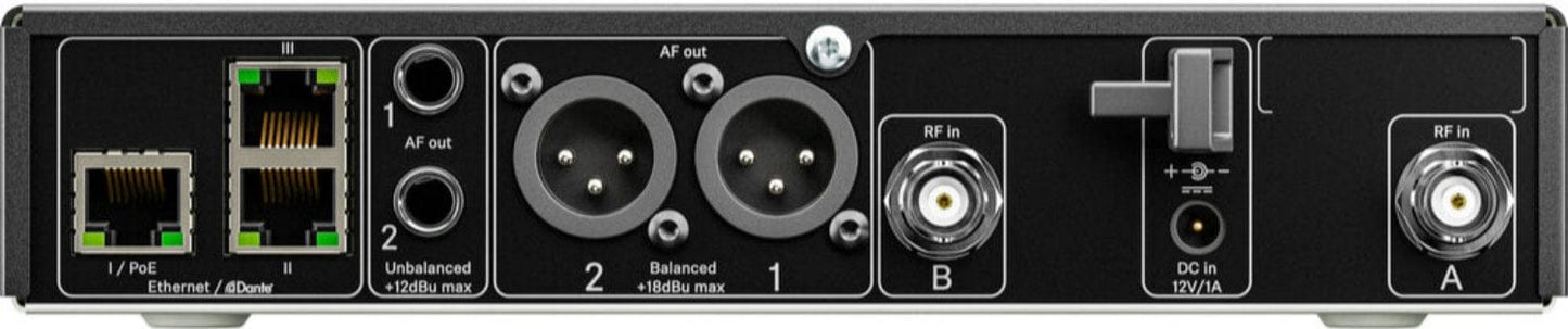 Sennheiser EW-DX EM 2 DANTE (Q1-9) Digital Rackmount Receiver with Dante - PSSL ProSound and Stage Lighting