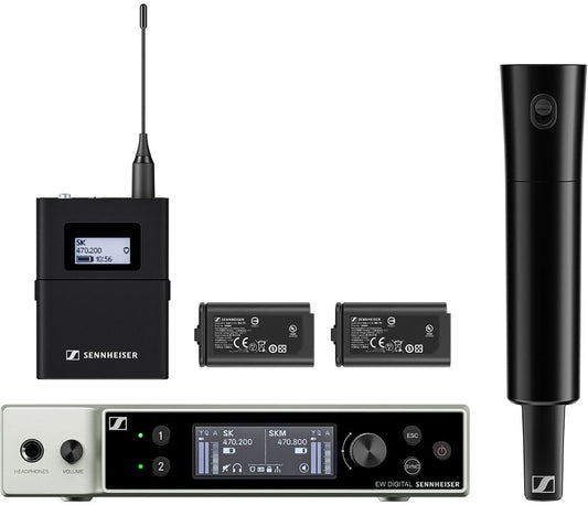 Sennheiser EW-DX SK / SKM-S BASE SET (R1-9) Digital Wireless Base Set - PSSL ProSound and Stage Lighting