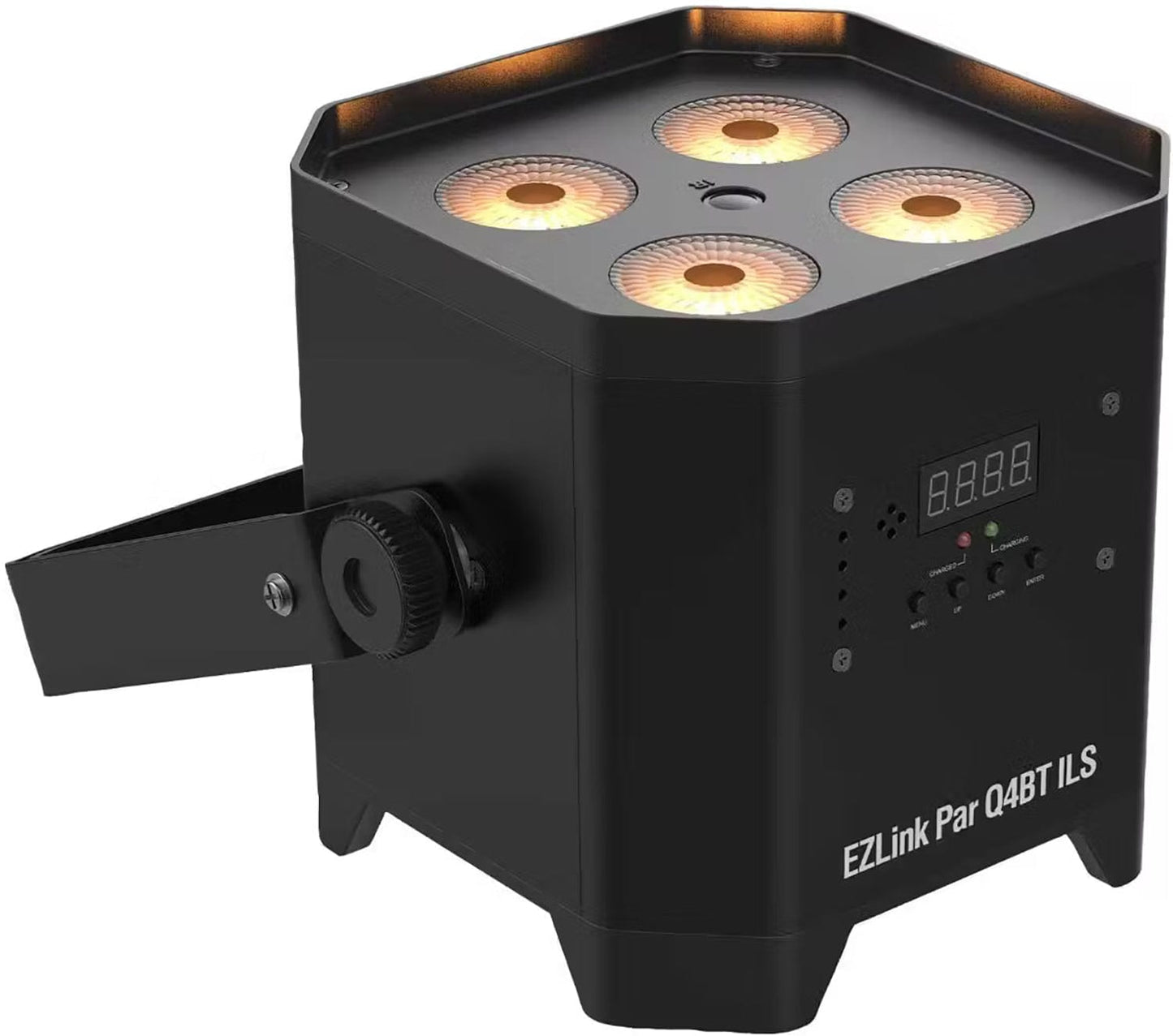 Chauvet DJ EZLINK PAR Q4BT ILS Quad Color (RGBA) LED Par Wash Light - Battery Operated - Blootooth - PSSL ProSound and Stage Lighting