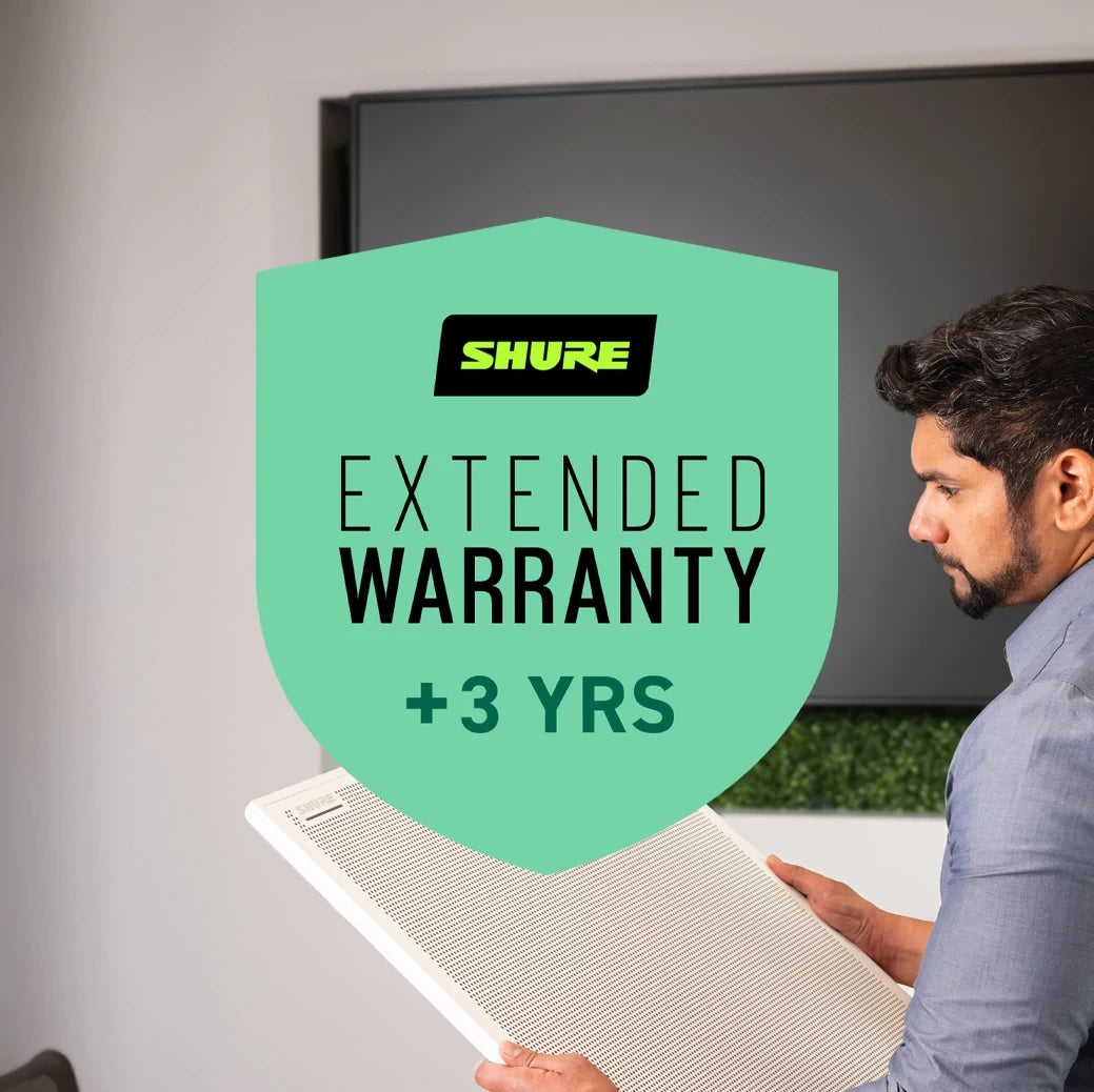 Shure IMXBPK-EXTW3 Extended Warranty, IMXBPK, 3 Yr
