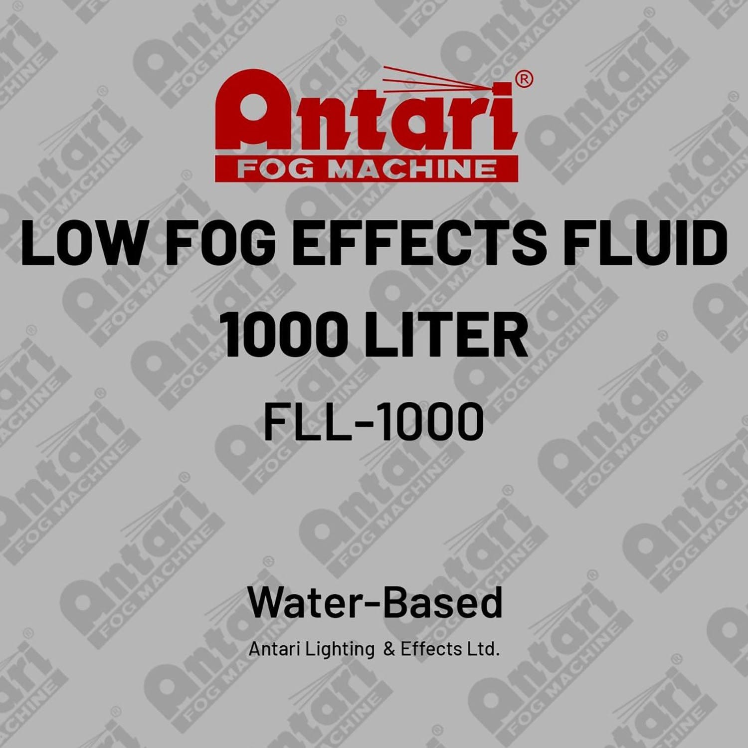 Antari FLL-1000 1000 Liter Tote - Low Lying Fog Fluid - PSSL ProSound and Stage Lighting