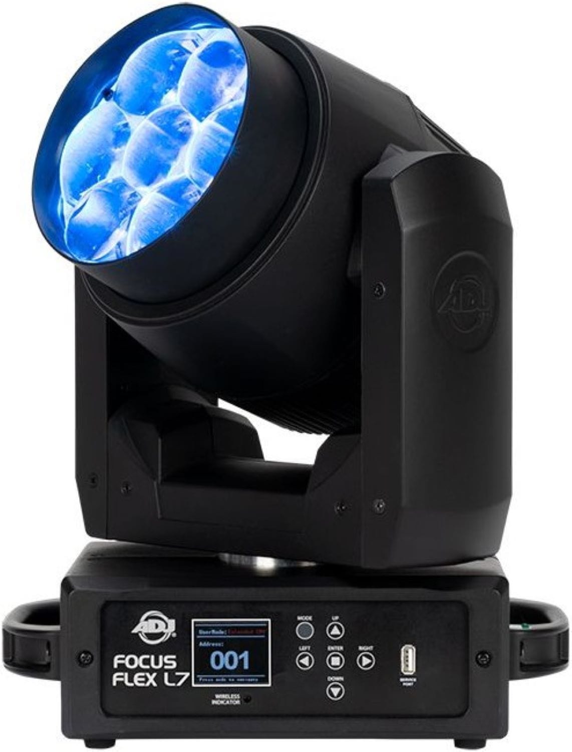 ADJ Focus Flex L7 7x40-Watt RGBL Moving Head - PSSL ProSound and Stage Lighting