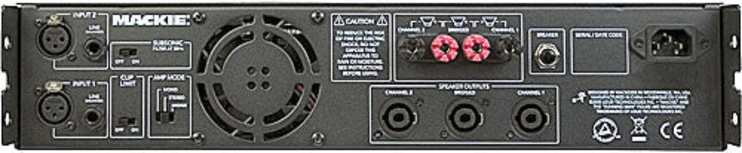 Mackie FR-1400 Power Amp 2X310W @ 8 Ohms - ProSound and Stage Lighting