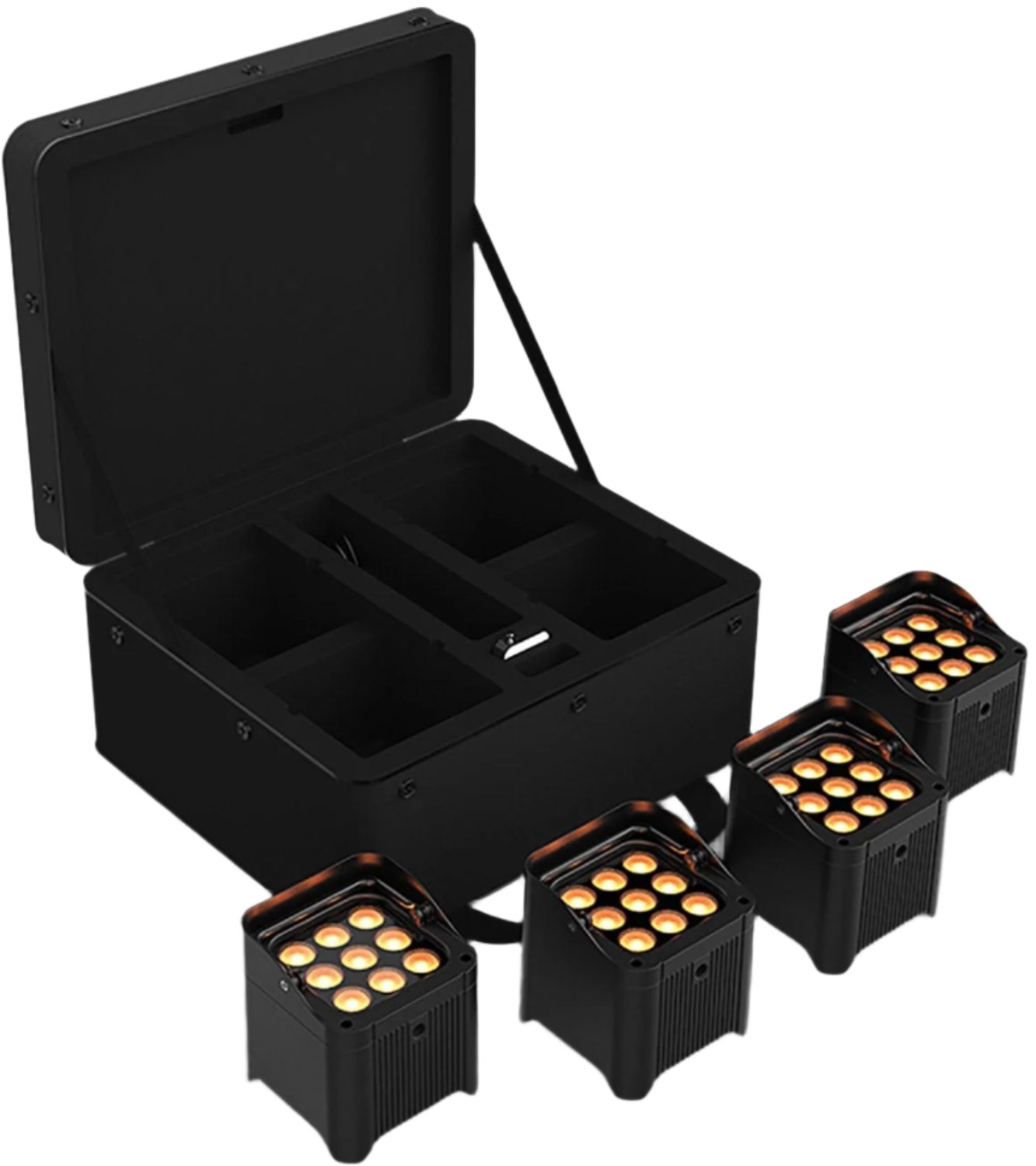 Chauvet DJ FREEDOMPARQ9X4 Freedom Par Q9 X4 Uplighting Kit - PSSL ProSound and Stage Lighting