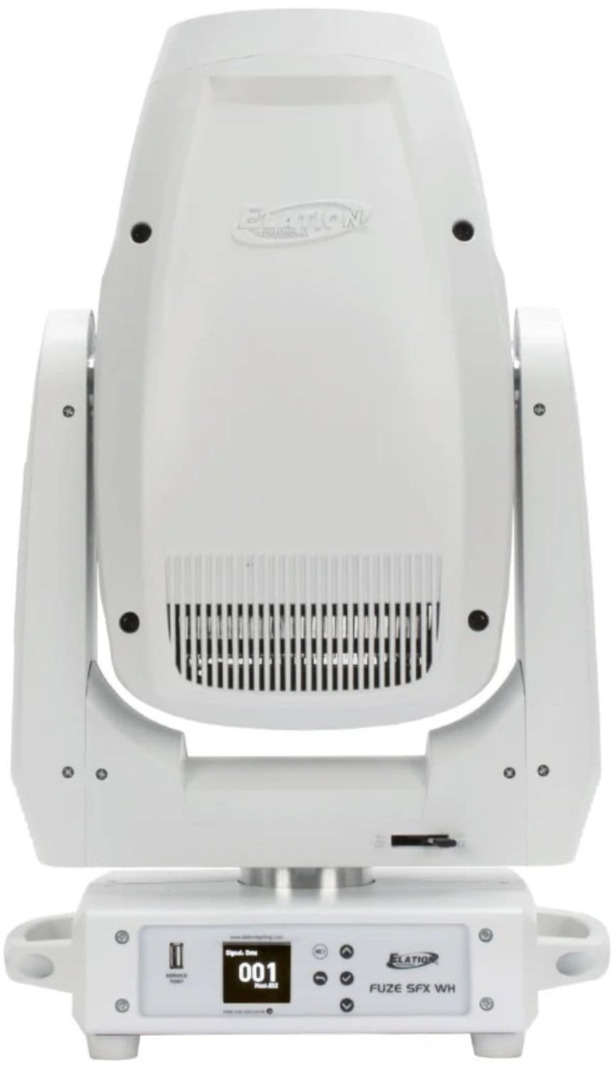 Elation FUZE-SFX-WH 300 Watt CMY SpotFX Moving Head Fixture - White - PSSL ProSound and Stage Lighting