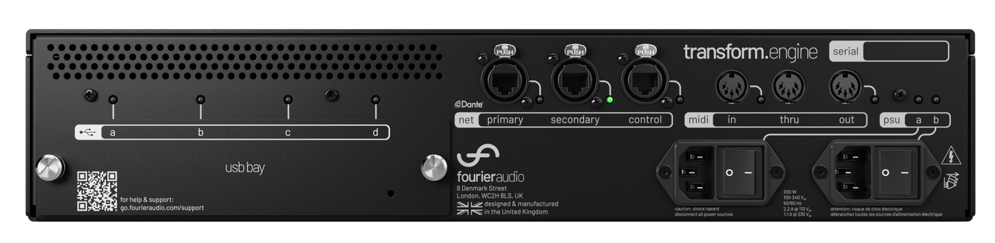 DiGiCo Fourier Audio transform.engine
