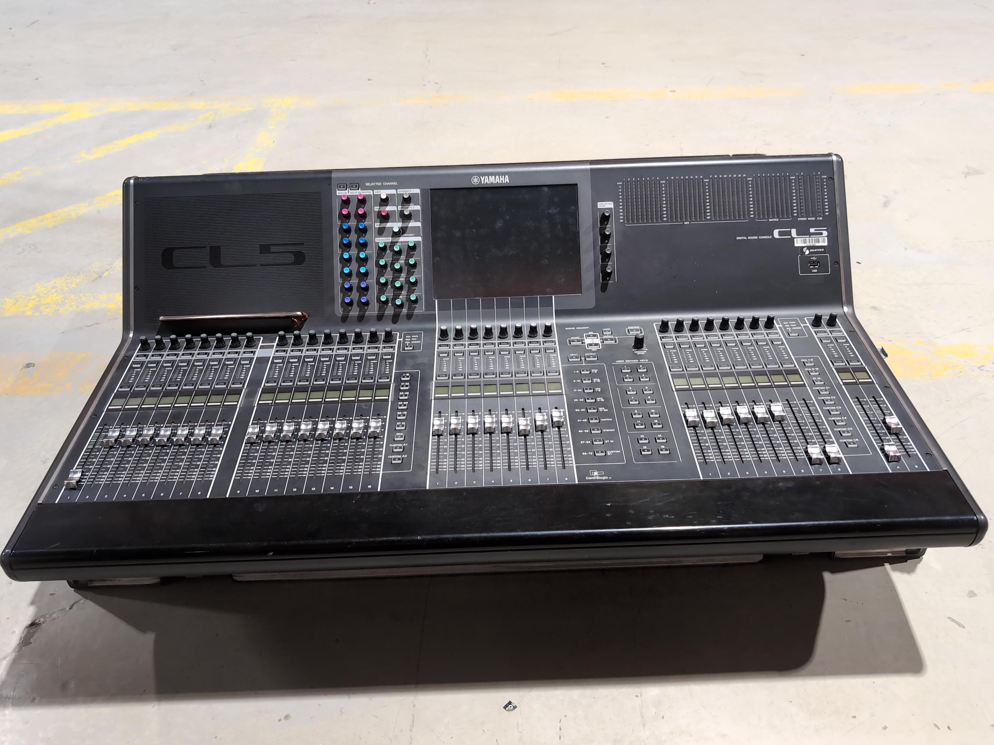 【閲覧用】2017 CSL #23 2XL Yamaha CL5 Digital Console Used Package – Solotech