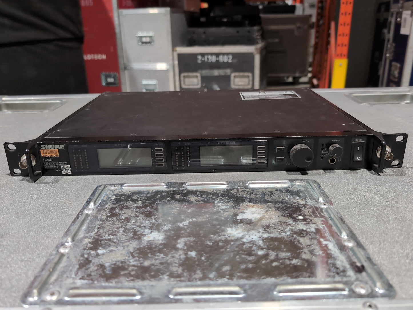 Shure UR4D J5 Dual receiver Used Package