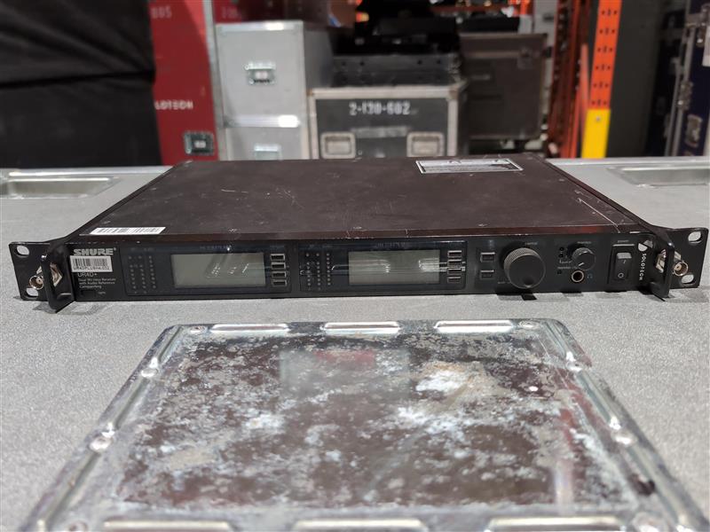 Shure UR4D+ H4 Dual receiver Used Package