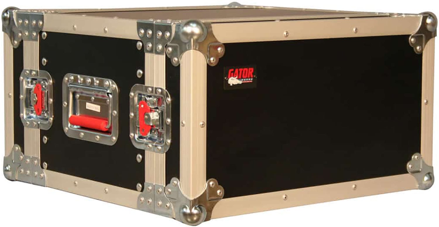 6 Space Rack Mount Racks Gator GTOUR6U ATA-Style 6-Space Rack Road Case – Solotech