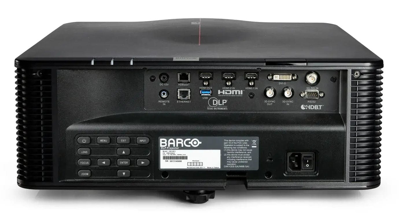 Barco G62-W11 WUXGA DLP Laser Phosphor Projector 11K Lumens – Solotech