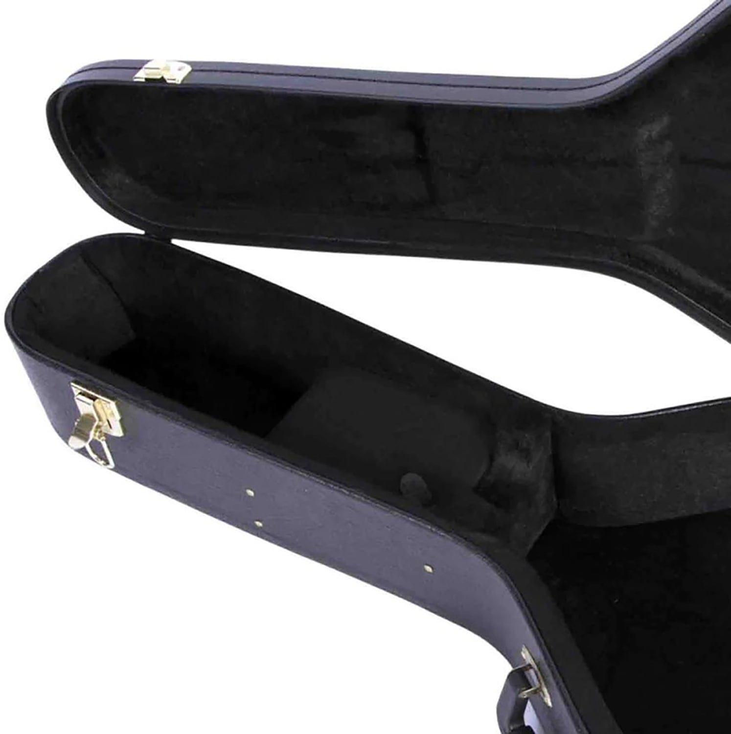 On-Stage GCA5500B Hardshell Molded Shallow-Body Acoustic Guitar Case - PSSL ProSound and Stage Lighting