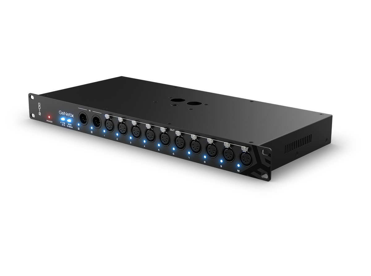 Chamsys GENETIXGD10 GeNetix GD10 - 10 Port DMX Splitter