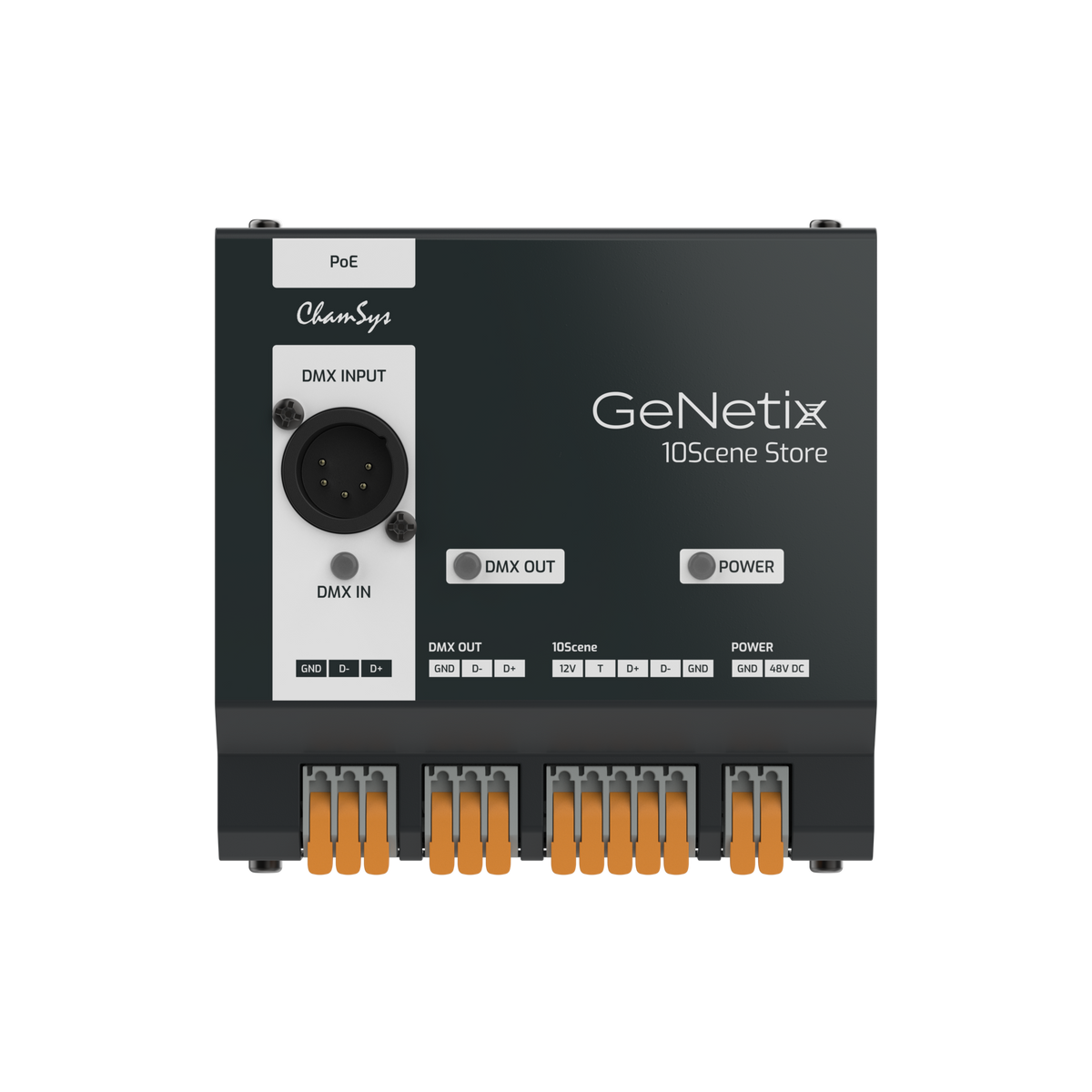 ChamSys GENETIX10SCSTORE GeNetix 10Scene Store Playback Device - Stores 10 Static Lighting Scenes