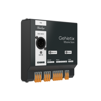 ChamSys GENETIX10SCSTORE GeNetix 10Scene Store Playback Device - Stores 10 Static Lighting Scenes