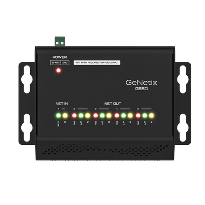 Chamsys GENETIXDINNET GeNetix GS5D - DIN Mount 5 Port Network Switch