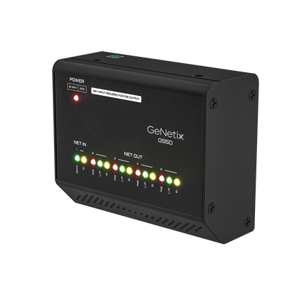 Chamsys GENETIXDINNET GeNetix GS5D - DIN Mount 5 Port Network Switch