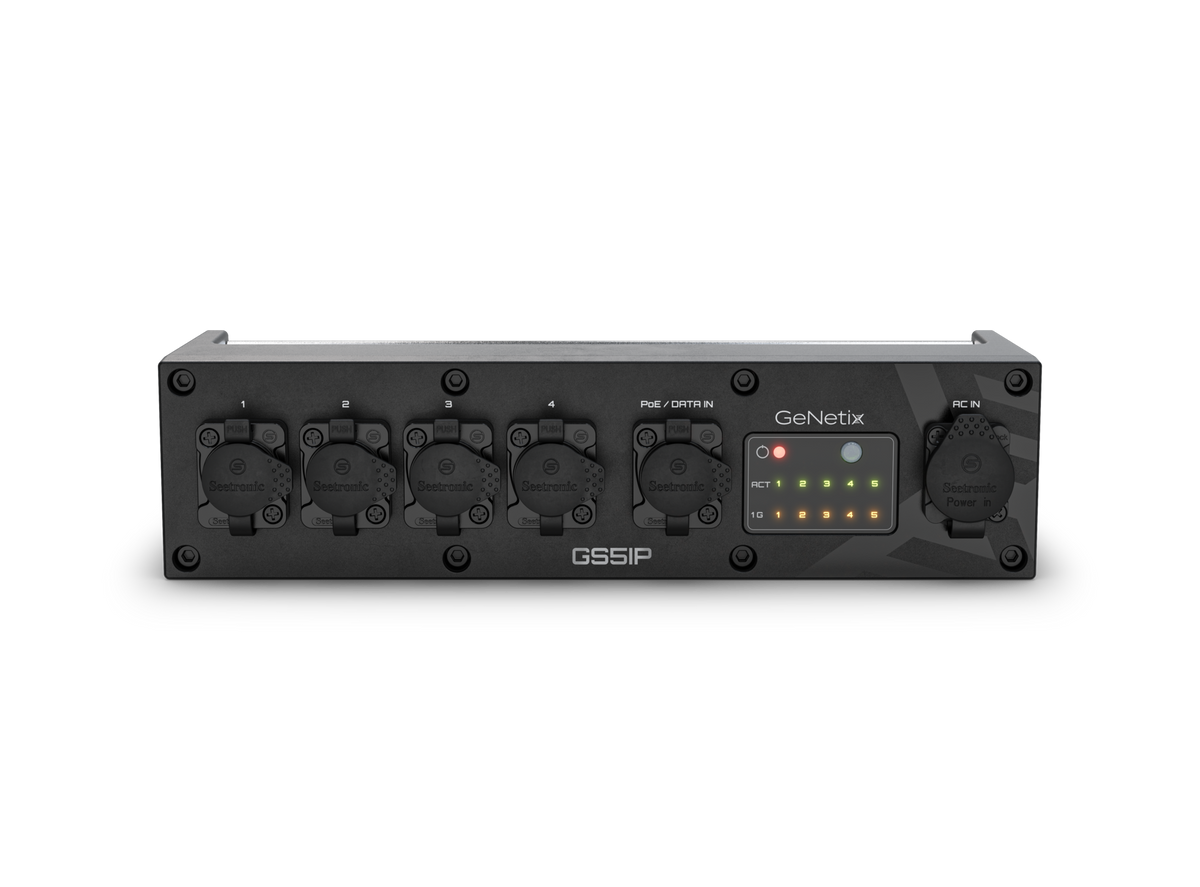 ChamSys GENETIX GS5IP 5 Port Unmanaged Network Switch