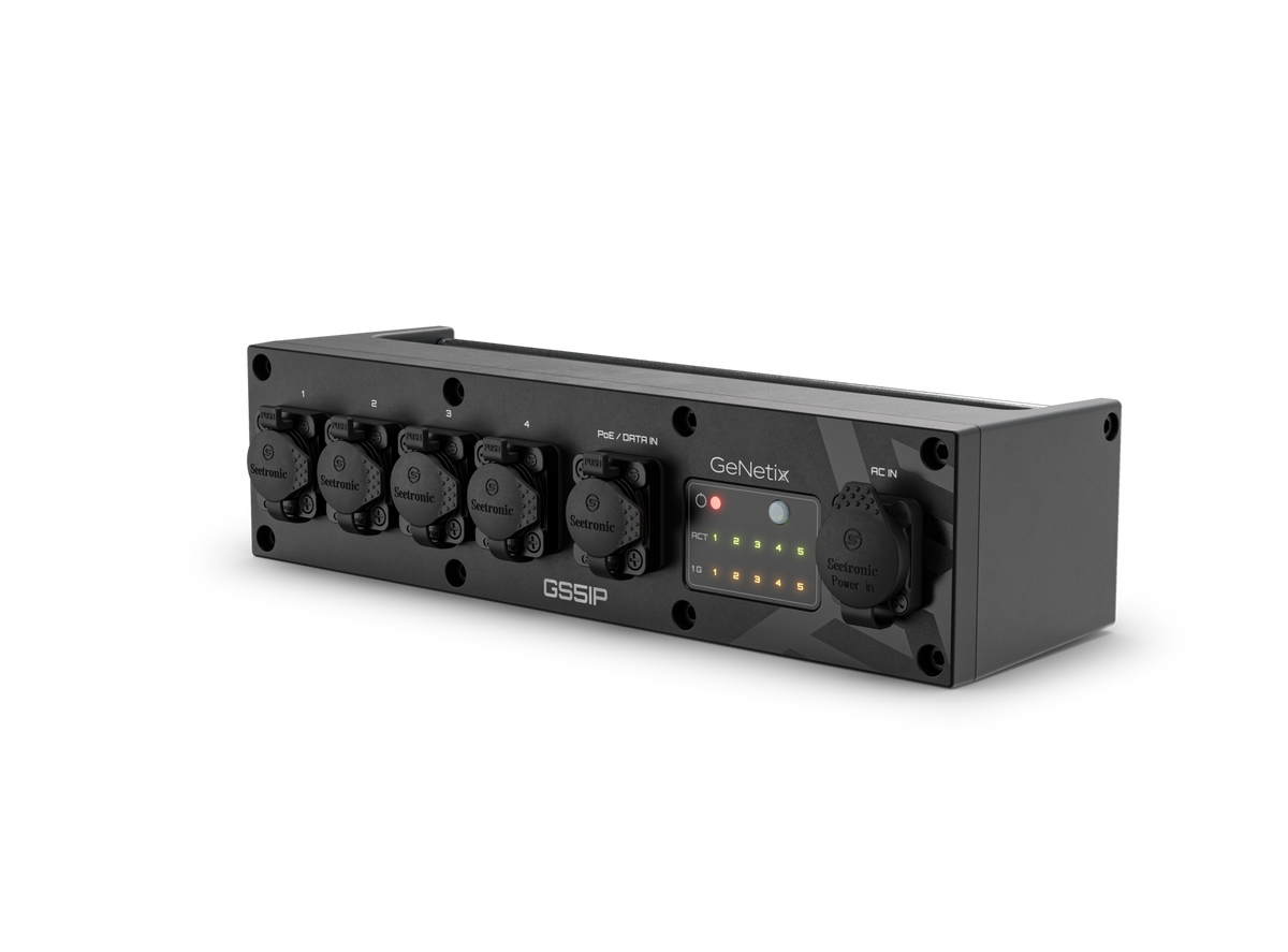 ChamSys GENETIX GS5IP 5 Port Unmanaged Network Switch