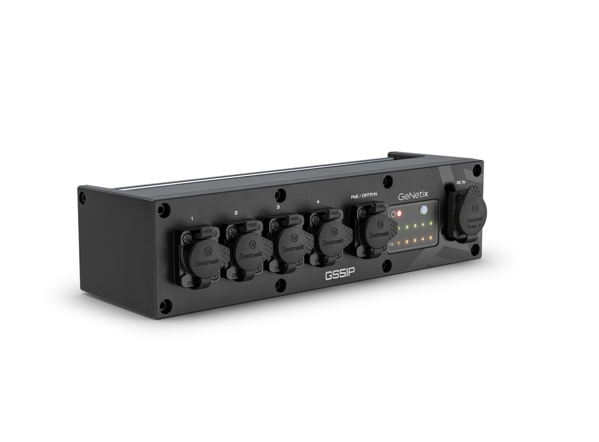 ChamSys GENETIX GS5IP 5 Port Unmanaged Network Switch