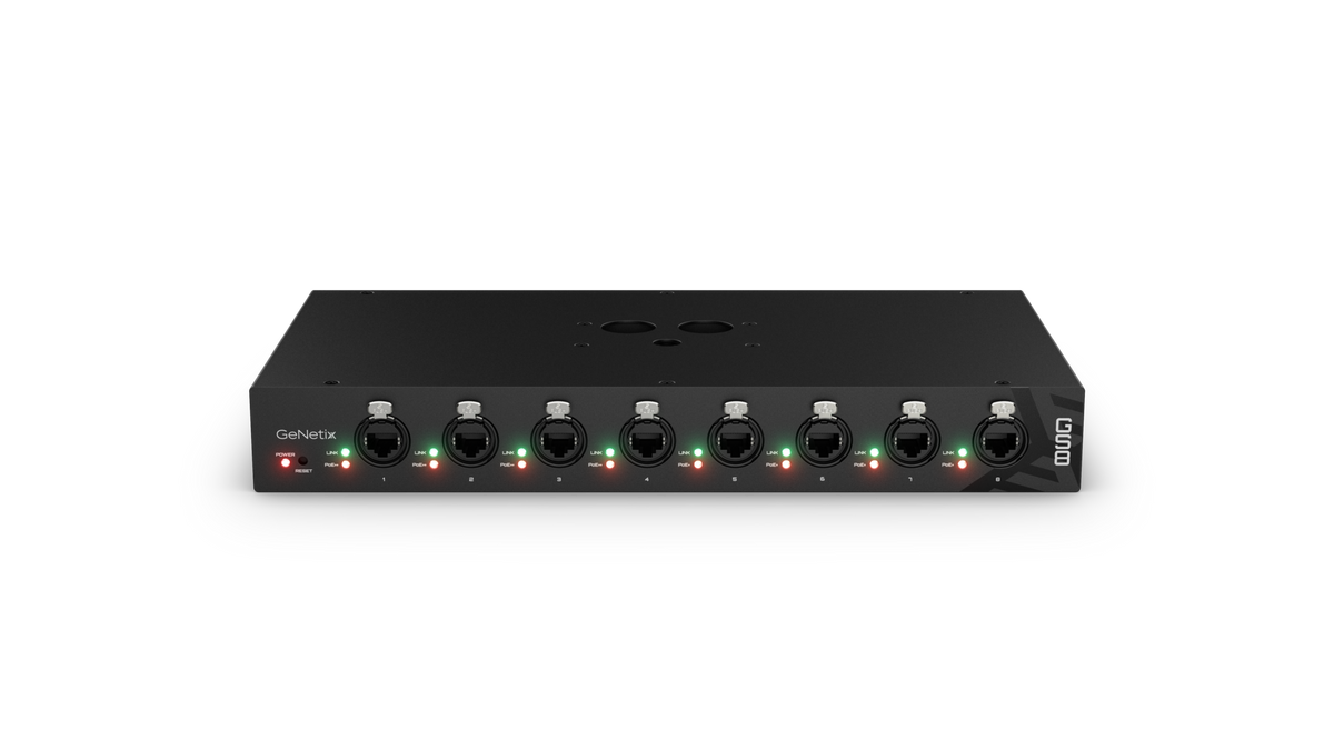 ChamSys GENETIX GS8 - 8 Port PoE Unmanged Network Switch