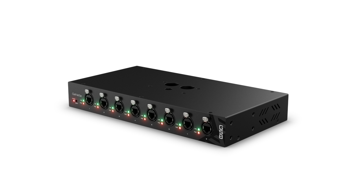 ChamSys GENETIX GS8 - 8 Port PoE Unmanged Network Switch