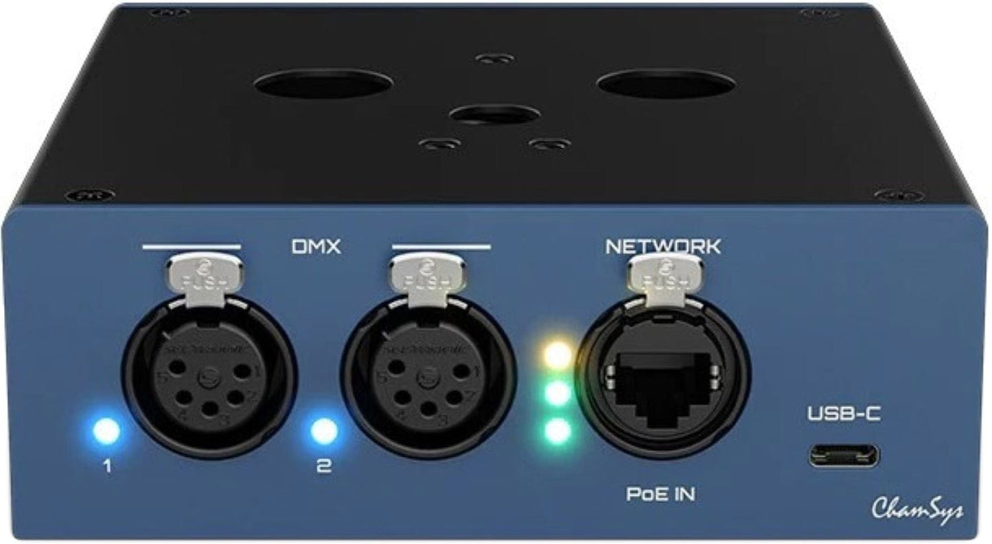 Chamsys GENETIXGN2 GeNetix GN2 2 Port Node - PSSL ProSound and Stage Lighting