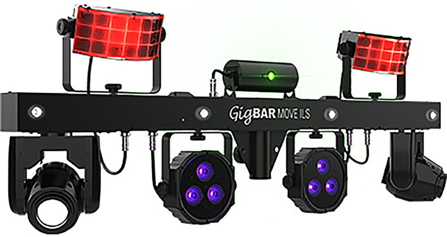 Chauvet DJ GIGBAR MOVE ILS 5-in-1 Lighting System with RF Remote - PSSL ProSound and Stage Lighting