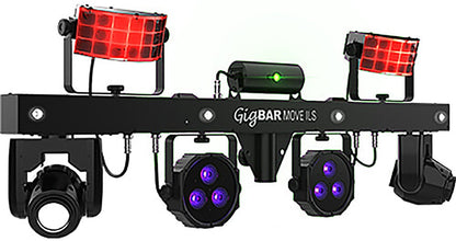 Chauvet DJ GIGBAR MOVE ILS 5-in-1 Lighting System with RF Remote - PSSL ProSound and Stage Lighting