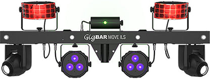 Chauvet DJ GIGBAR MOVE ILS 5-in-1 Lighting System with RF Remote - PSSL ProSound and Stage Lighting