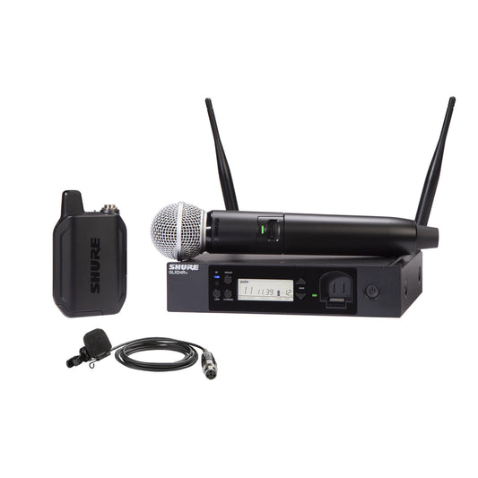 Shure GLXD124R+/85M-Z3 GLXD124R+/85M/SM58 COMBO SYSTEM