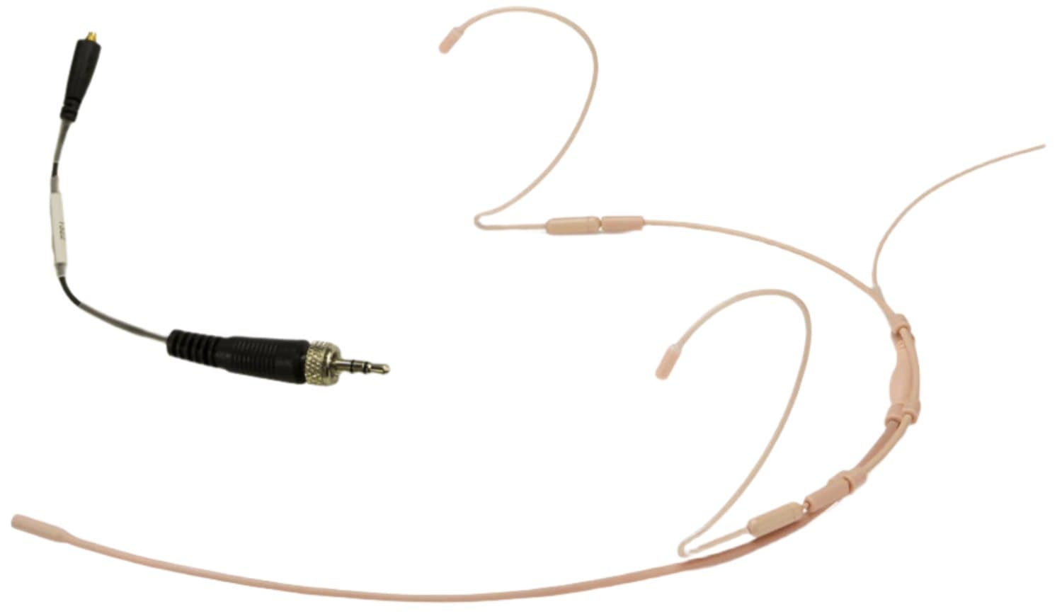 Point Source Audio GO-9WD-SE SERIES9 Omni Headset Mic with 3.5mm Locking Connector - Beige - PSSL ProSound and Stage Lighting