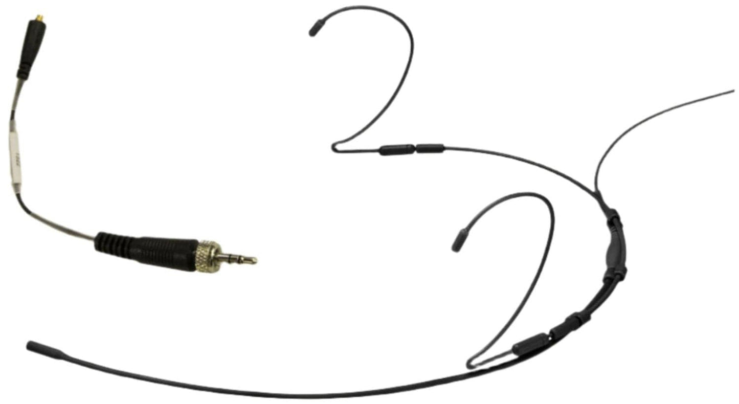 Point Source Audio GO-9WD-SE SERIES9 Omni Headset Mic with 3.5mm Locking Connector - Black - PSSL ProSound and Stage Lighting