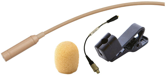 Point Source Audio GO-9WL-SK SERIES9 Omni Lavalier Mic with Lemo-Style Connector - Beige - PSSL ProSound and Stage Lighting