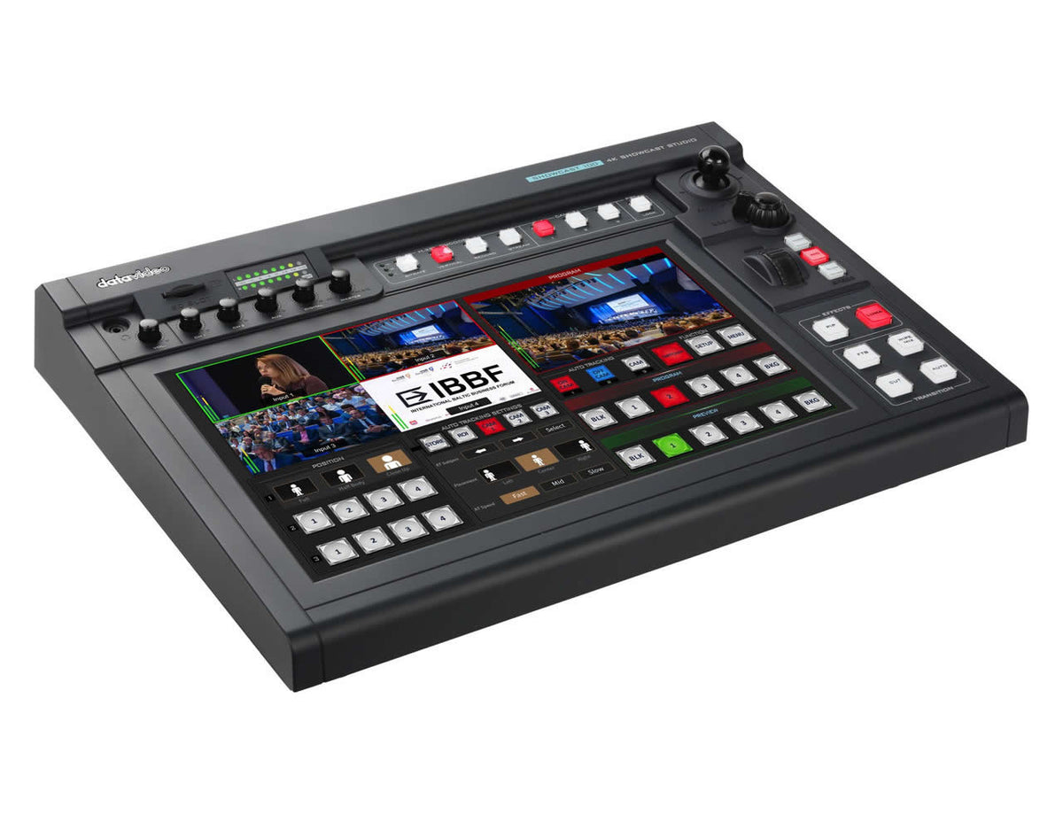 Datavideo GO-SHOWCAST-100-PRO The kit comes assembled. Kit includes:Showcast 100 (includes showcast-100 assembly kit)HBT-30HDR-2Case (HC-SHOWCAST)