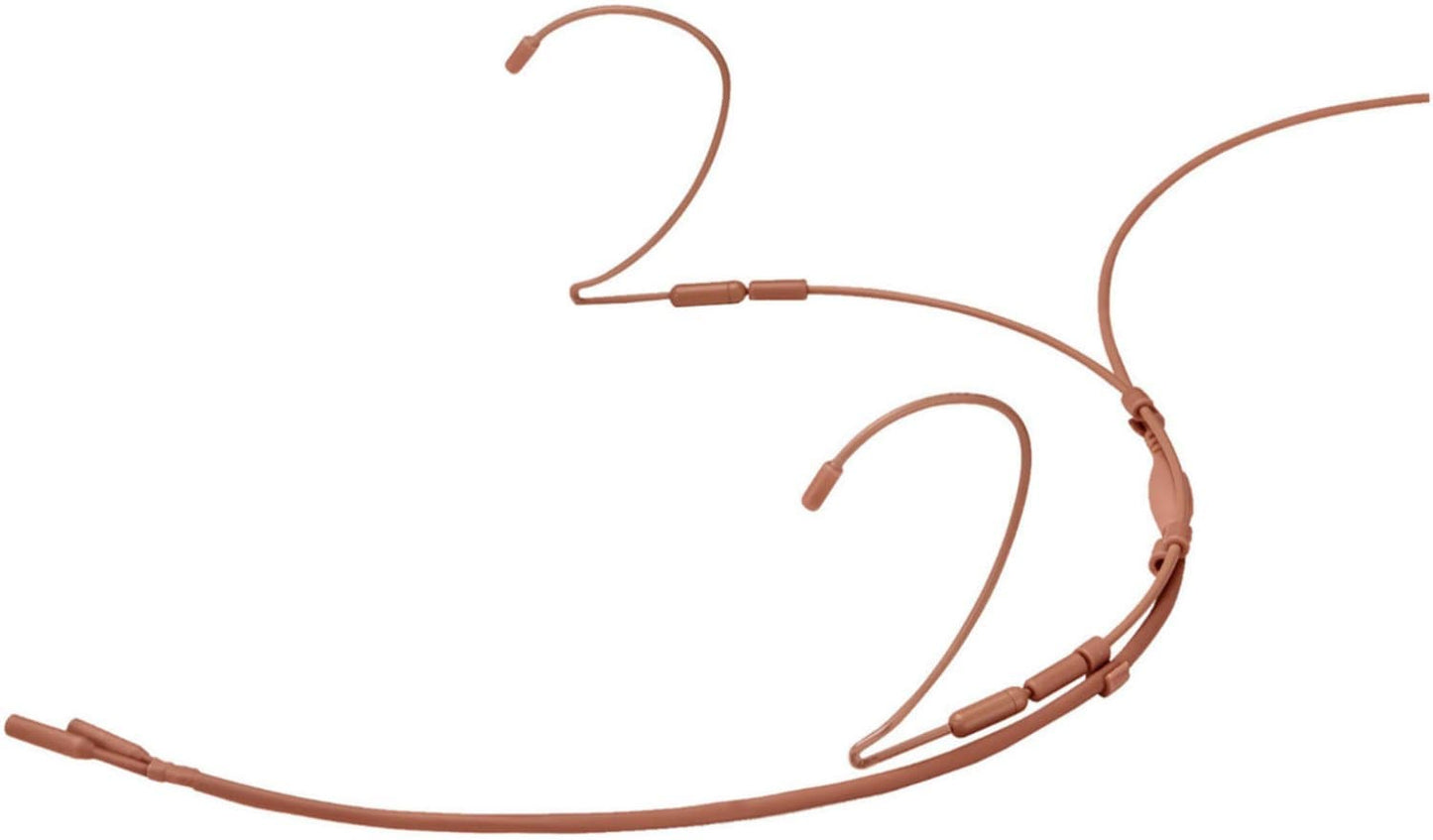 Point Source Audio GO2-9WD-SE SERIES9 Omni Dual Mic Headset with 3.5mm Locking Connectors - Brown - PSSL ProSound and Stage Lighting