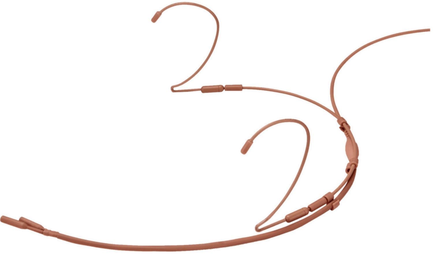 Point Source Audio GO2-9WD-SH SERIES9 Omni Dual Mic Headset with TA4F Connectors - Brown - PSSL ProSound and Stage Lighting