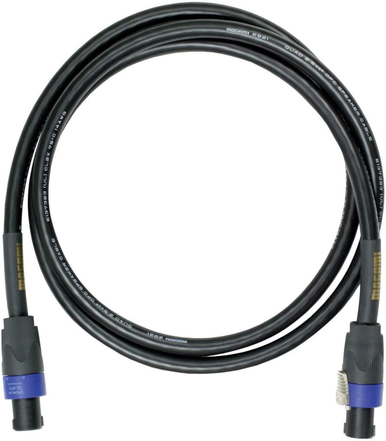 Mogami GOLD-SPEAKER-SO-15 SpeakON to SpeakON - 15-Foot Cable - PSSL ProSound and Stage Lighting