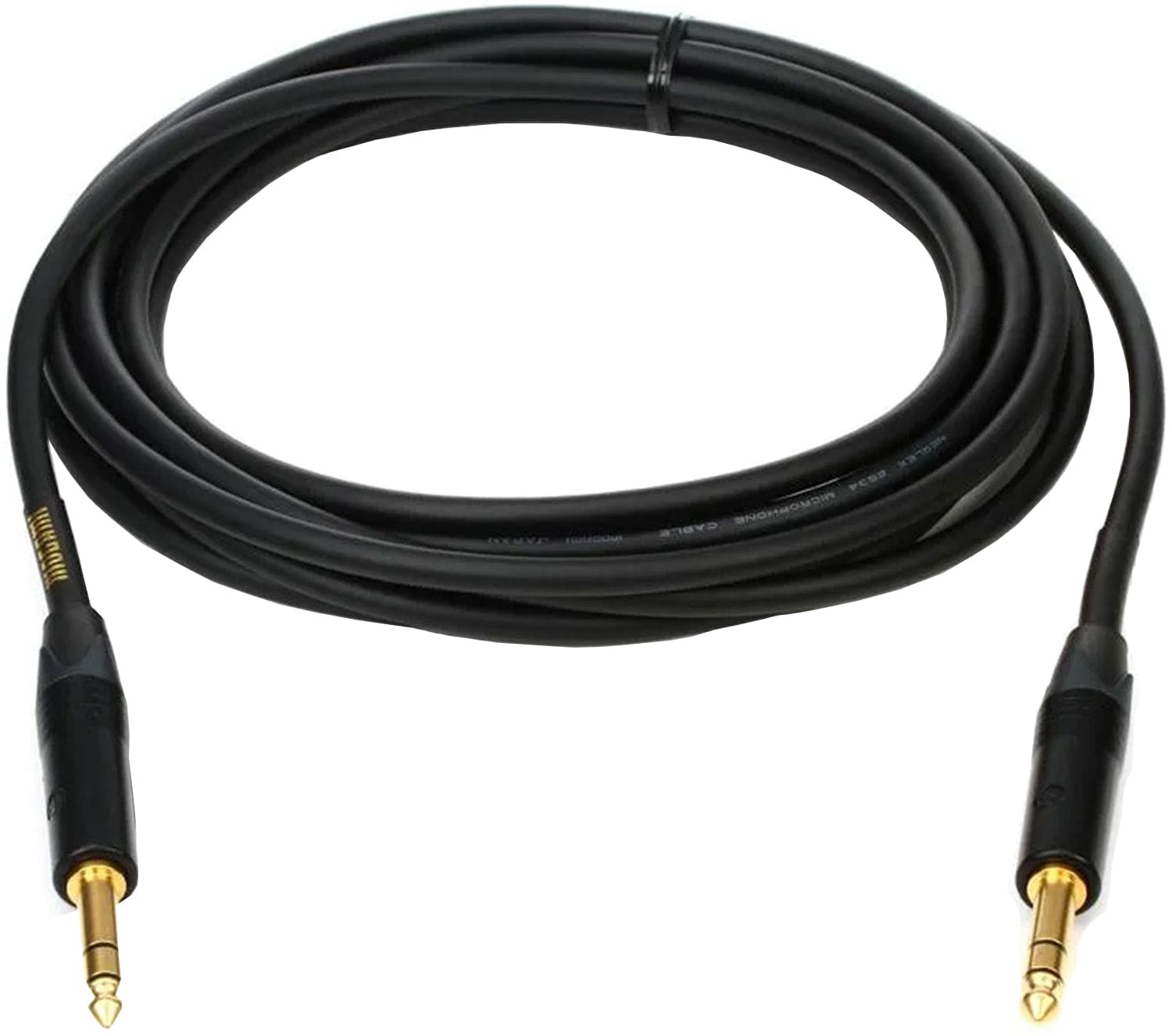 Mogami GOLD-TRS-TRS-15 Gold PK TRS to TRS Patch (W2534) - 15-Foot Cable - PSSL ProSound and Stage Lighting