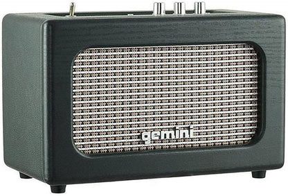 Gemini GTR-100 Portable Retro Bluetooth Speaker - PSSL ProSound and Stage Lighting