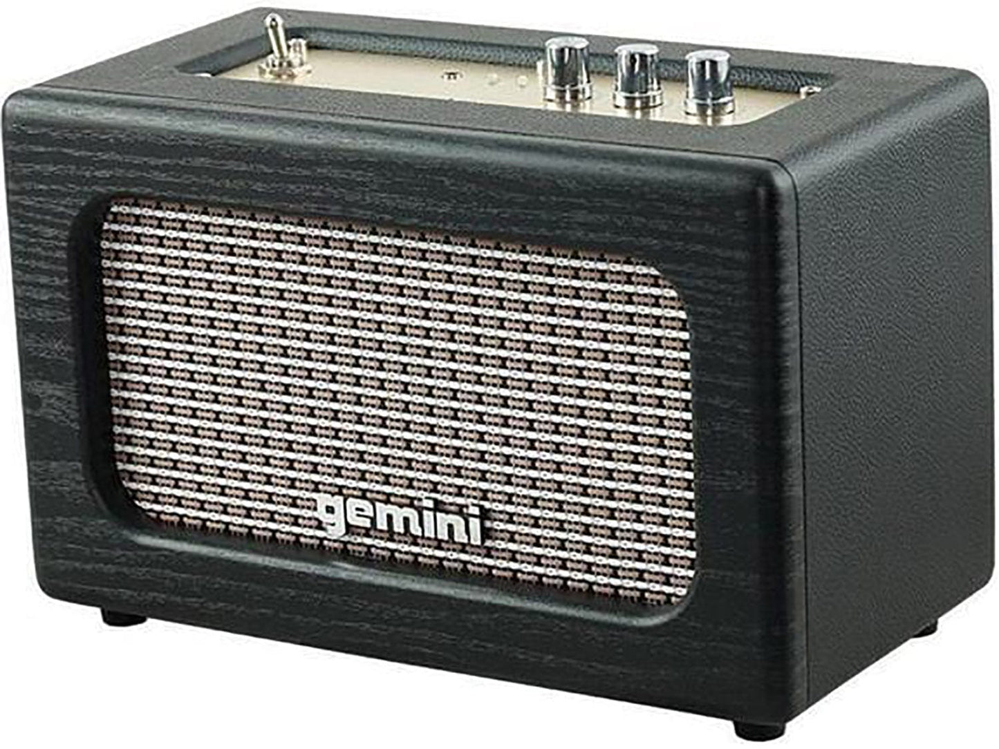 Gemini GTR-100 Portable Retro Bluetooth Speaker - PSSL ProSound and Stage Lighting