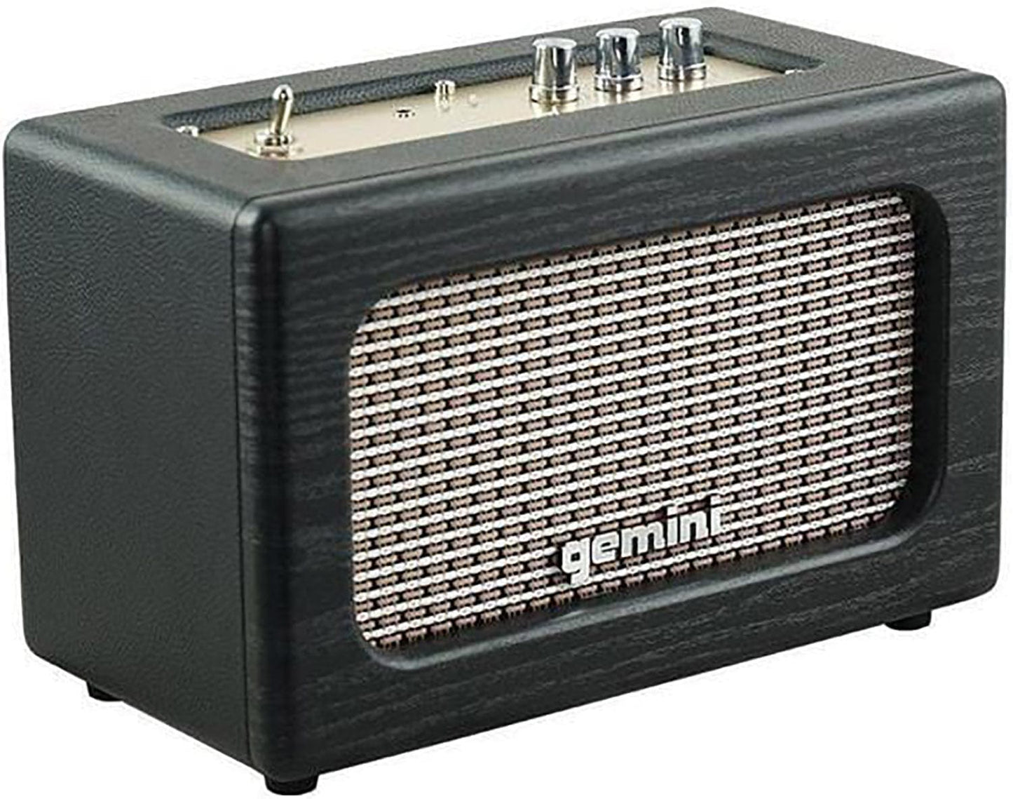 Gemini GTR-100 Portable Retro Bluetooth Speaker - PSSL ProSound and Stage Lighting