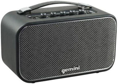 Gemini GTR-300 Portable Bluetooth Stereo Speaker and Guitar Amp - PSSL ProSound and Stage Lighting